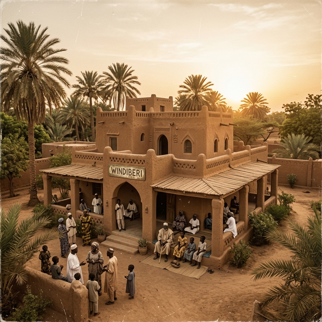 La concession Windiberi en face du Grand Marché de Niamey